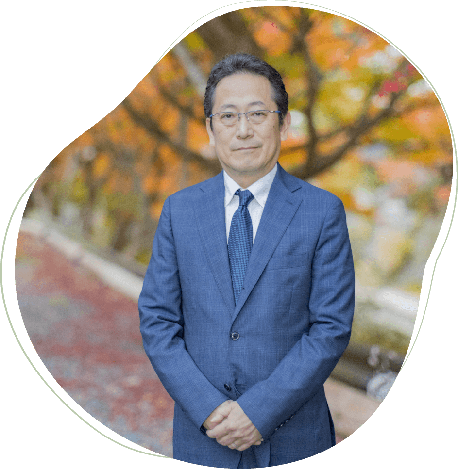 スーツ姿の代表のポートレイト