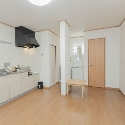 社員寮の居室（キッチン付き）